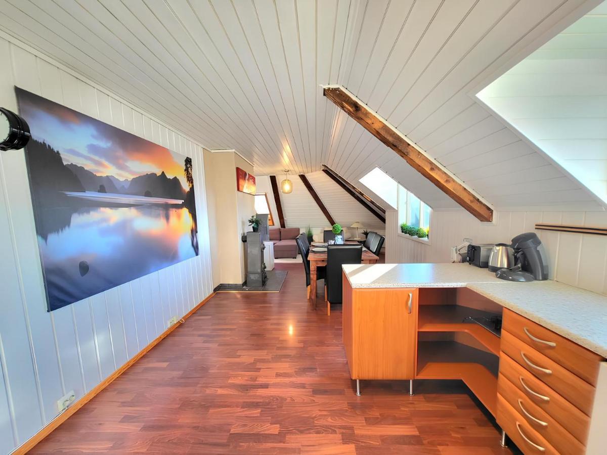 דירות טרונדהיים Sunset Penthouse, Fjord View & Parking מראה חיצוני תמונה
